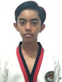 JUARA 3 JUNIOR PRESTASI  UNDER 45 PUTRA MUHAMMAD FARHAN RAMADHAN